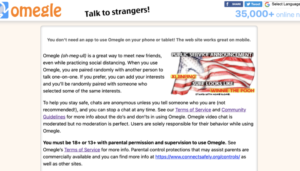 Omegle: The Dangers of the Stranger-Friendly Chatroom